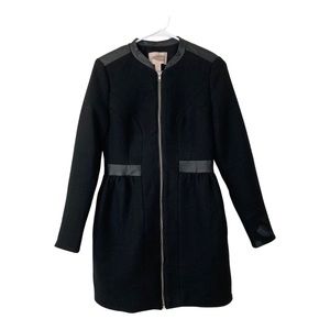 Forever 21 Black Coat for elegant night out, date night, special occasion